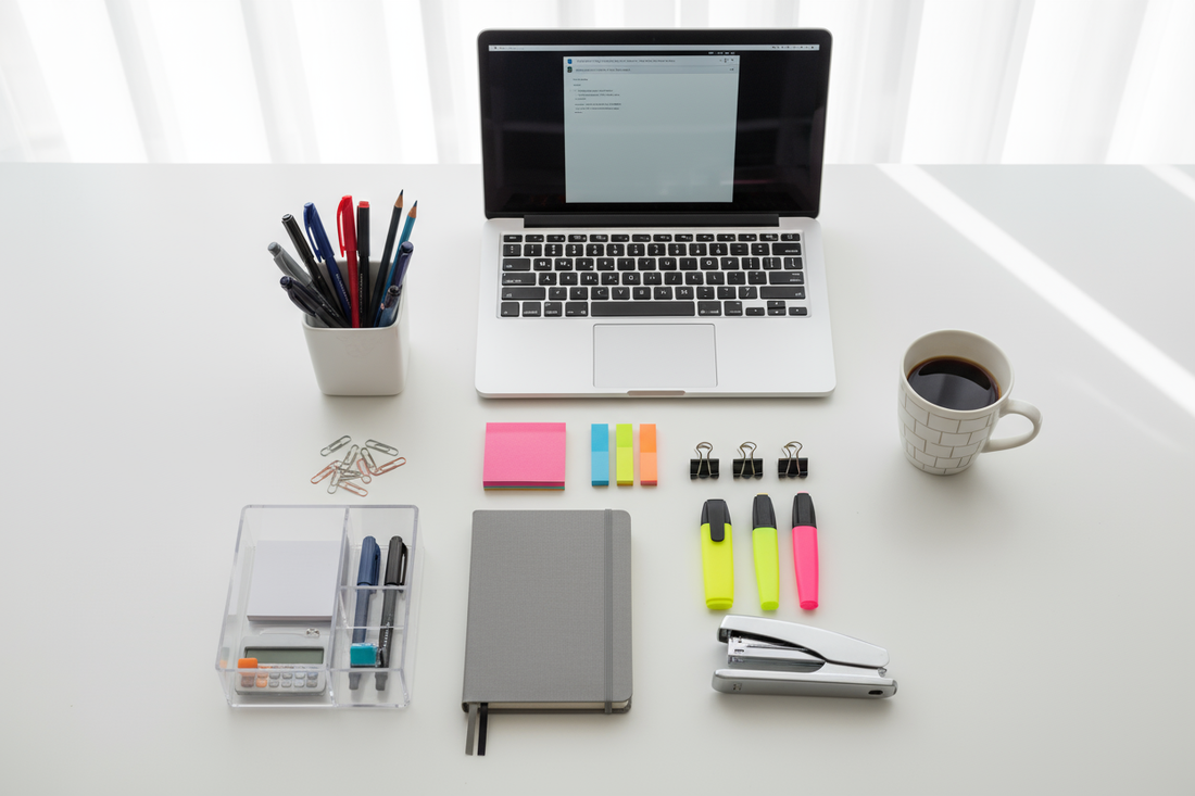Top 10 Must-Have Office Supplies for Productivity