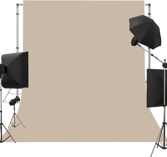 Beige Photo Backdrop for Photoshoot Beige Background for Photography Photo Backdrop Curtain for Party 10 x 20 FT
