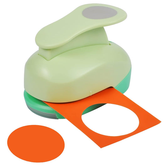 UCEC Hole Punch, Paper Punch, 1.5 Inch Circle Punch, Hole Puncher Shapes, Large Paper Punches for Crafting Scrapbooking Craft Handmade Cards Arts Fun Projects