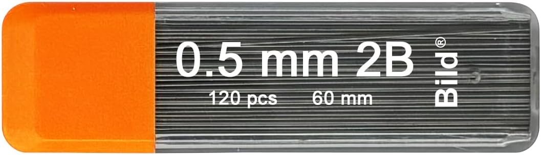Bild Premium Mechanical Pencil Lead Refills (2B, 0.5 mm)