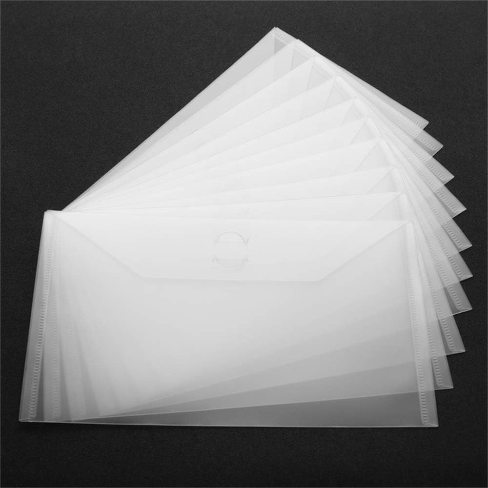 5.9 x 9.9 inch Large Stamp & Die Storage Pockets Resealable Clear Plastic Seal Bags Storage Case for Cutting Dies Stencil Album Stamp Crafts for DIY Scrapbooking Paper Card Craft Cutting Die