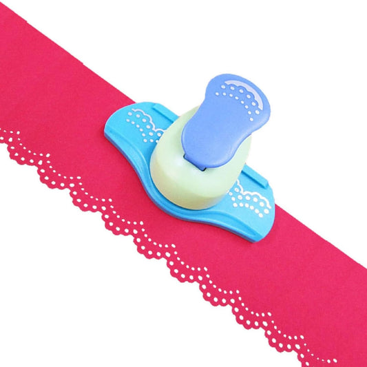 MIAO JIN Wave Point Craft Punch - Edge & Border Punch for Scrapbooking, Cards & Decorations