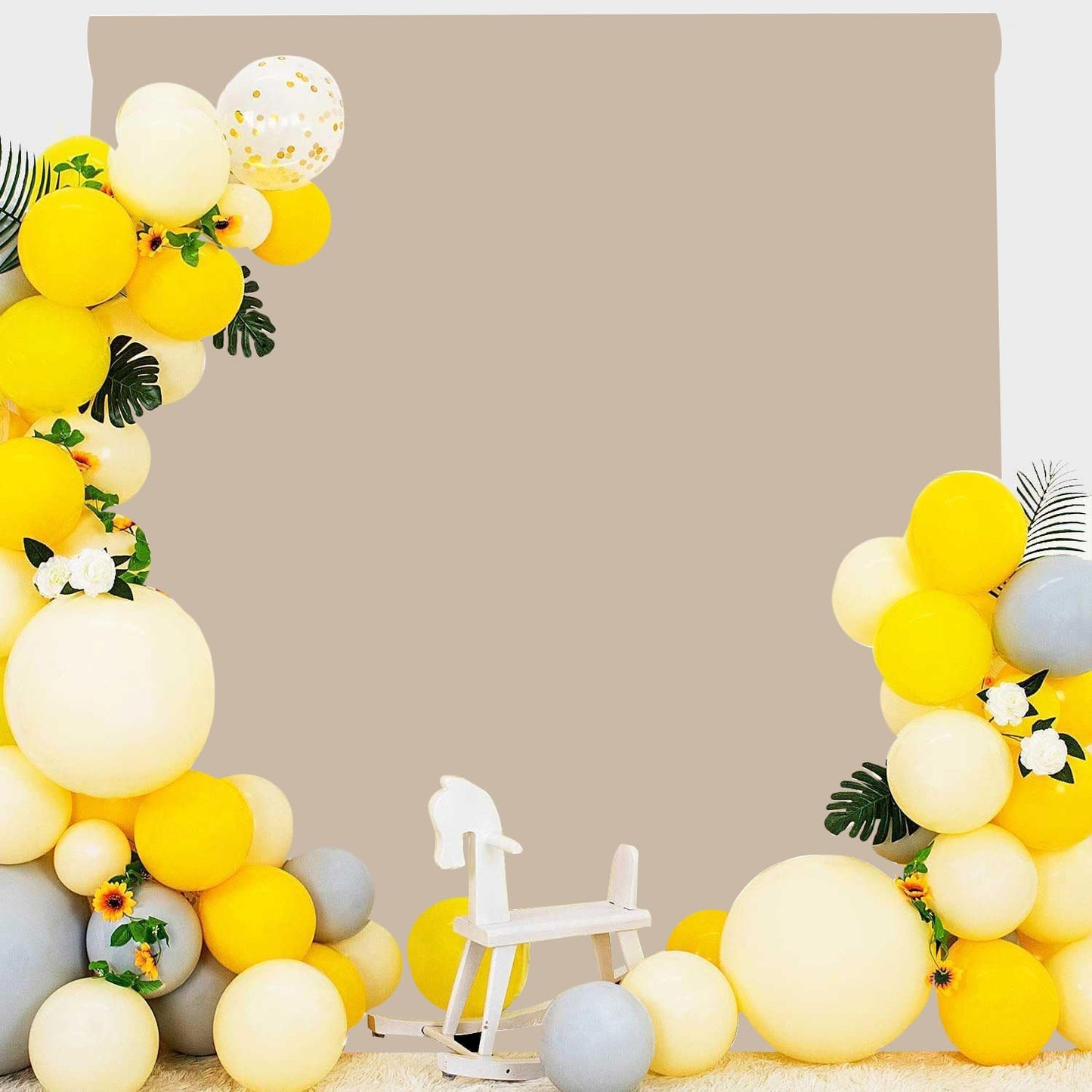 Beige Photo Backdrop for Photoshoot Beige Background for Photography Photo Backdrop Curtain for Party 10 x 20 FT