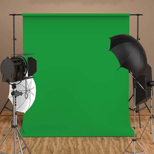 Green Backdrop Background Fabric Backdrop for Shoot Portraits Party Video Studio 8X10ft