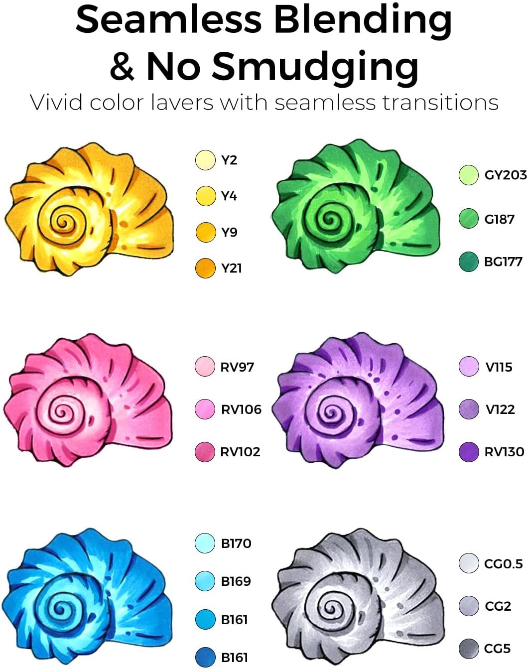 JusArt Alcohol Brush Markers, 48 Colors Dual Tip Art Markers with Brush & Chisel, Alcohol Based Marker Set for Adult Coloring Books, Drawing, Illustration, Sketching, No Bleed Ink Art Supplies