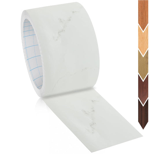 GSCIT Club Wood Grain Repair Tape, 2.4 inch X 50ft Self Adhesive Marble Grain Repair Patch for Tables, Chairs, Baseboards, Doors, Windows, Floors, Handicraft DIY.