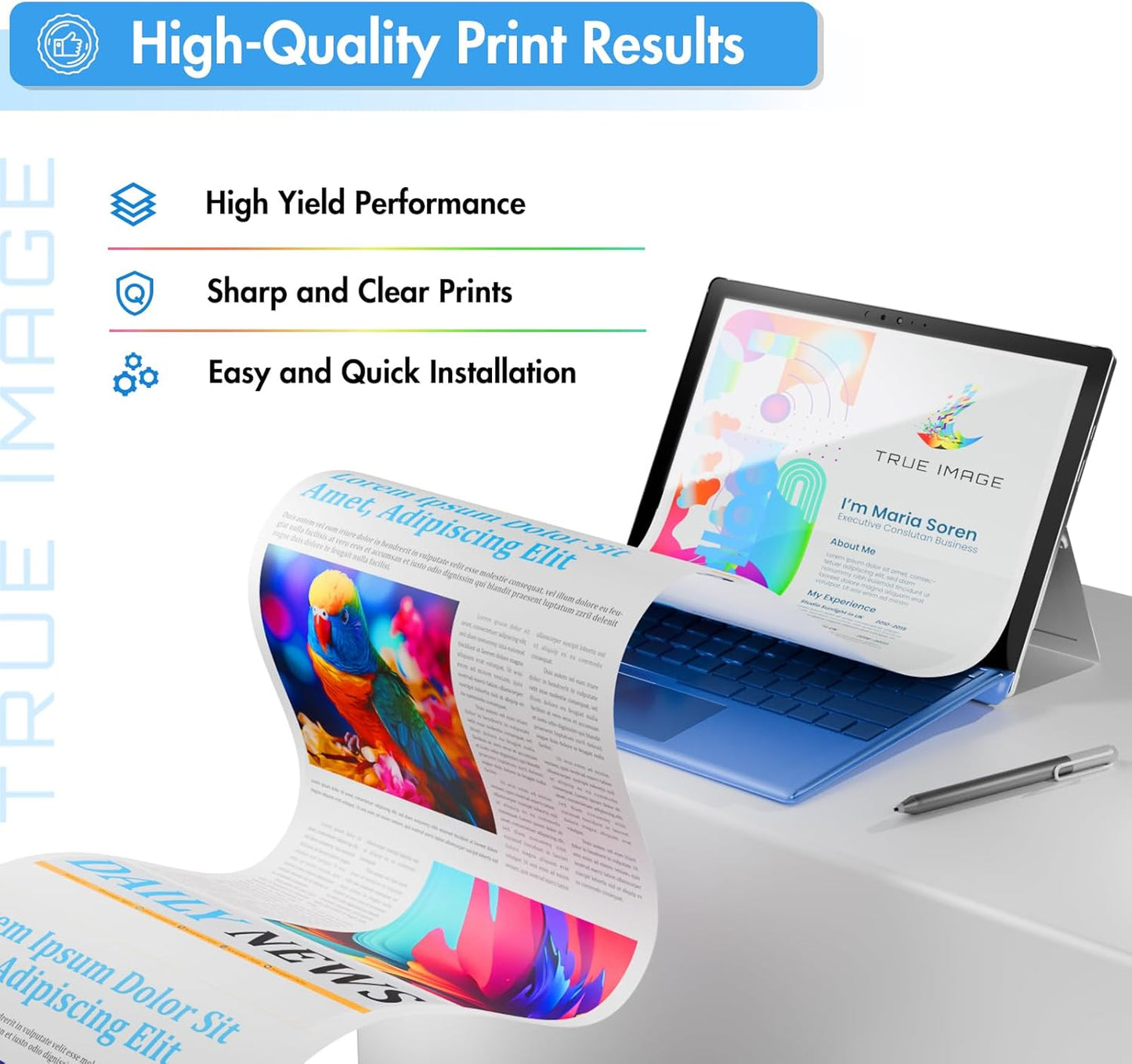 067 Toner Cartridge Set 067H MF656Cdw MF654Cdw Compatible for Canon 067 Color ImageCLASS LBP632Cdw LBP633Cdw MF653Cdw Printer High Yield Ink 4 Pack