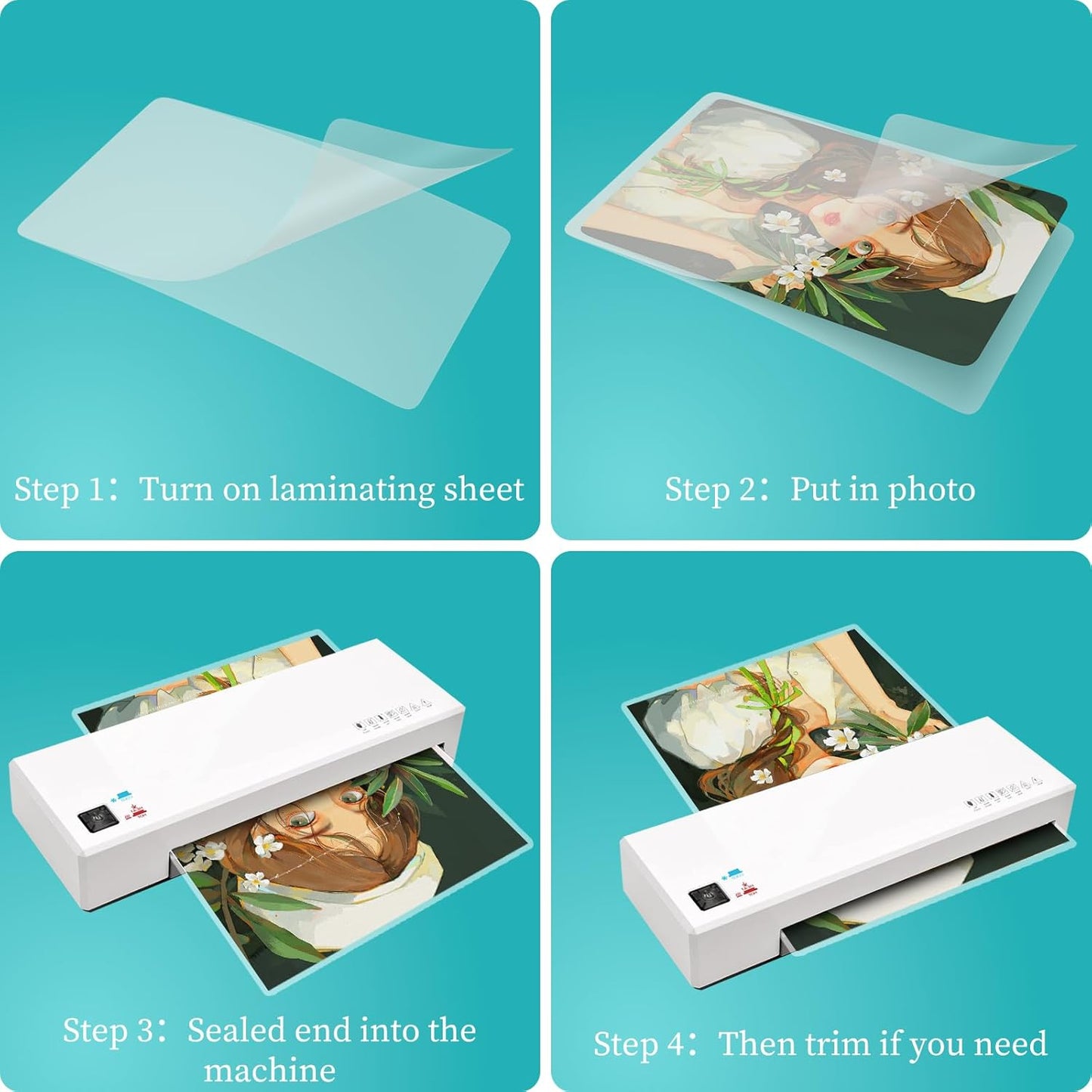 Thermal Laminating Pouches 3 mil, Clear 9 x 11.5 Inch Laminating Sheet Paper for Thermal Laminator, Holds 8.5 x 11 Inch Letter Size Sheets (2000 Pack)