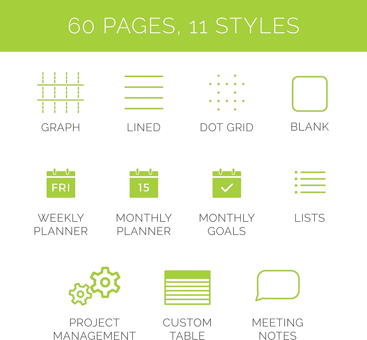 Rocketbook Smart Reusable Notebook, Fusion Plus Executive Size Spiral Notebook & Planner, Infinity Black, (6" x 8.8")