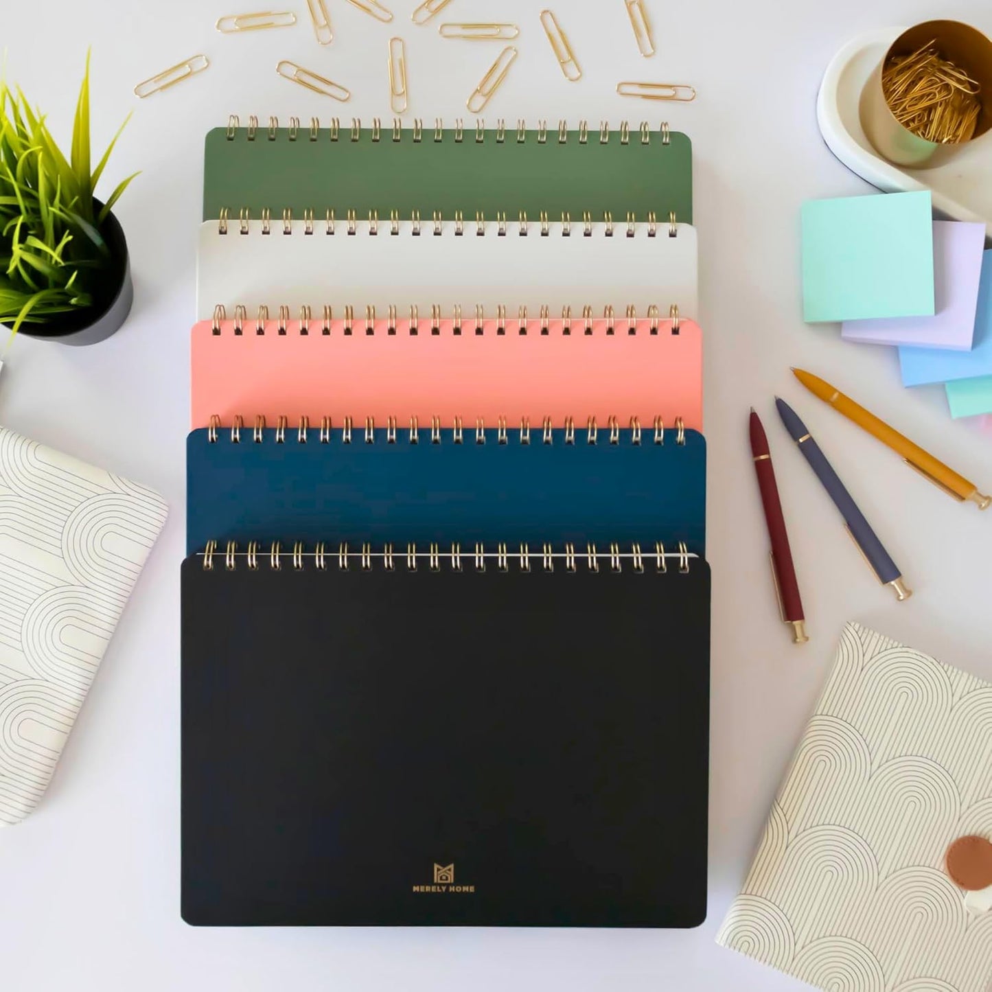 Undated Weekly Schedule | Business Planner | 8.25” x 11.75” ADHD Organizer | Premium Multi-Layout Schedule | Evergreen | Landscape Layout