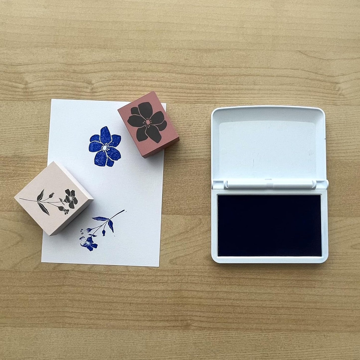 COLOP Make Series, Ink Stamp Pads, with Non-Toxic Premium Ink, Water-Based Acid-Free (Silent Sea, Make 1-1-15/16" x 3-1/2")