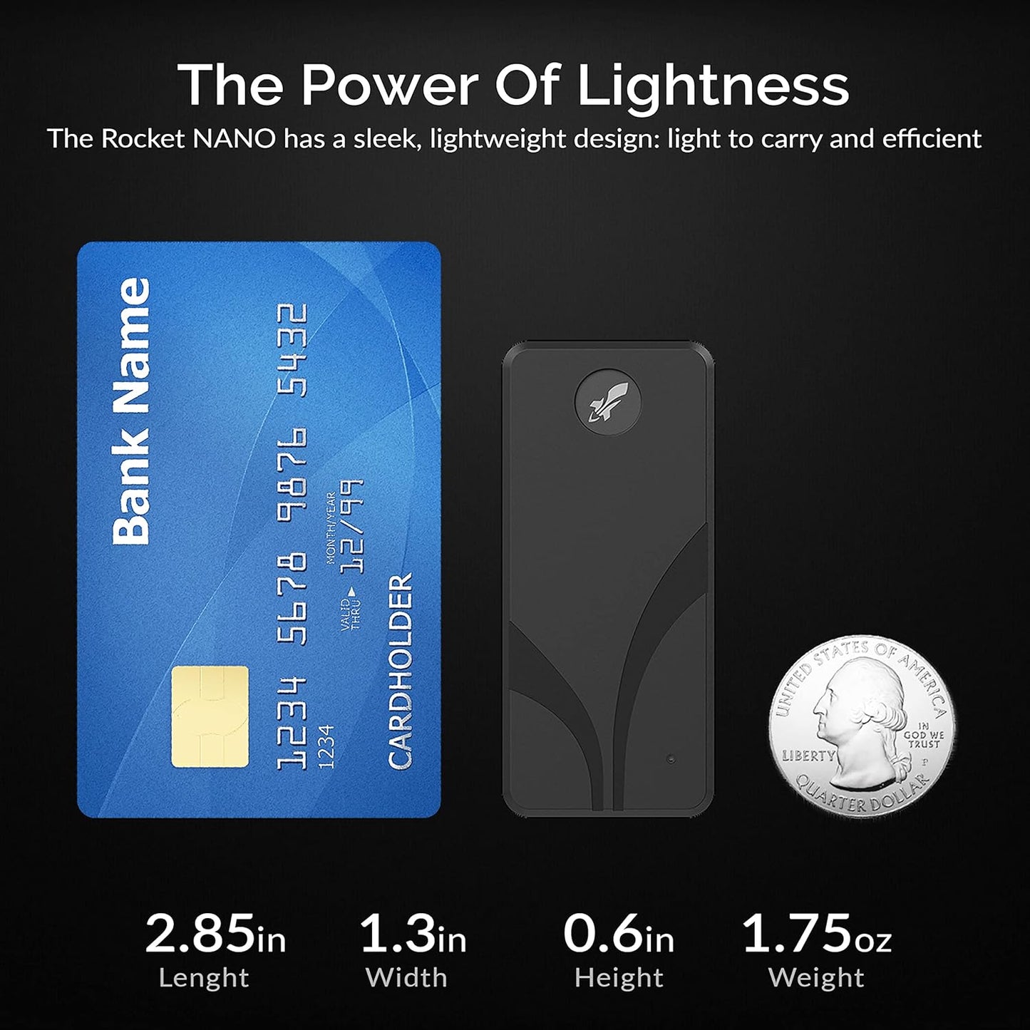 SABRENT 4TB External Aluminum SSD, Rocket Nano V2, USB 3.2 Gen 2x2, 1500 MB/s Transfer Speeds [SB-4TB-NAV2]