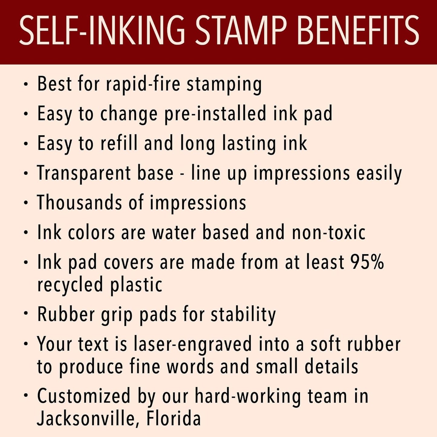 Michigan Round Notary Stamp | Official State Notary Stamp | Official Seals | Meets State Specifications (Michigan, Round Stamp)